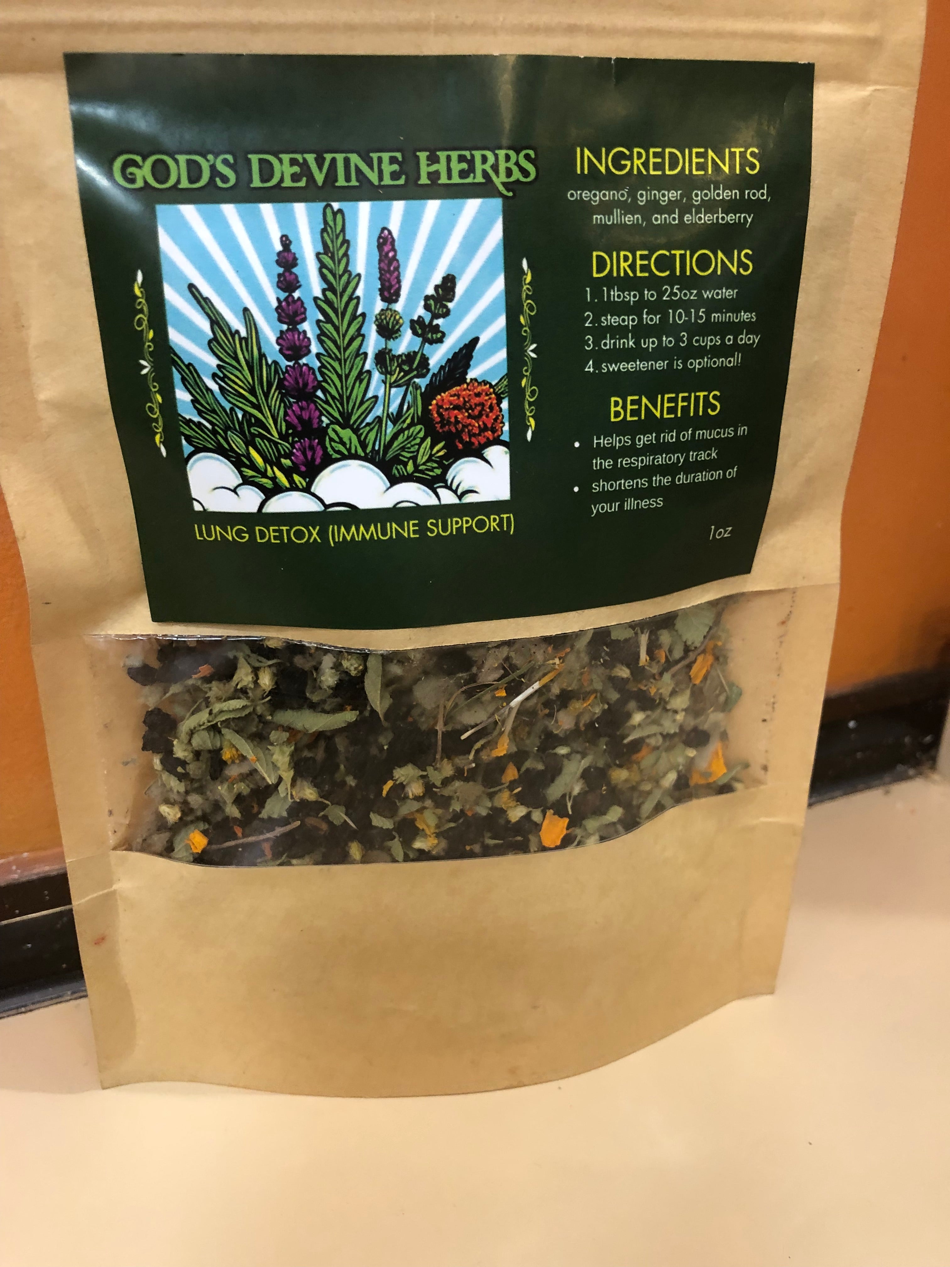 Lung Support Herbal Tea