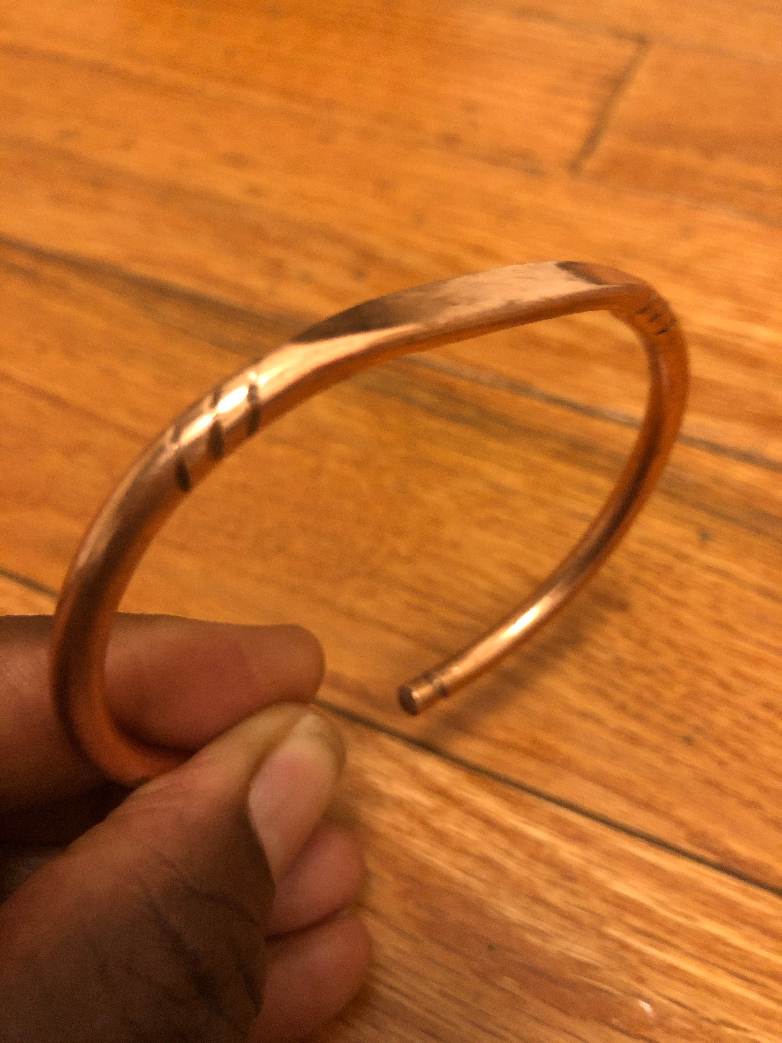 Copper bracelet