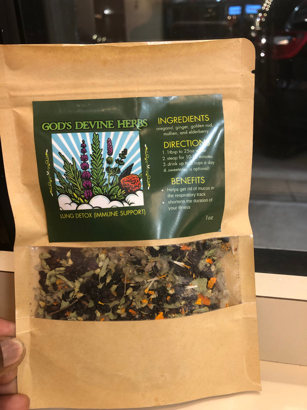 Lung Support Herbal Tea