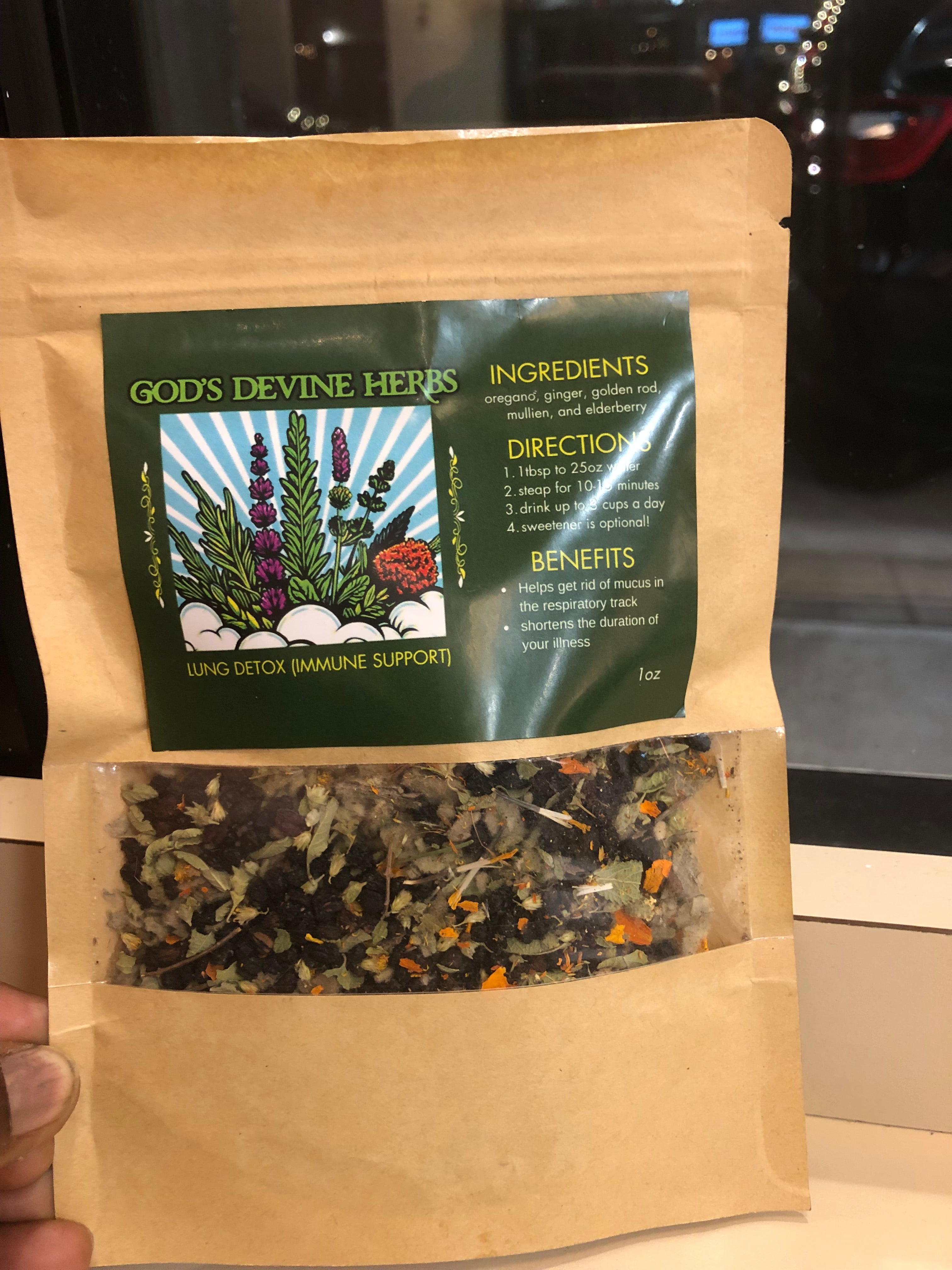 Lung Support Herbal Tea