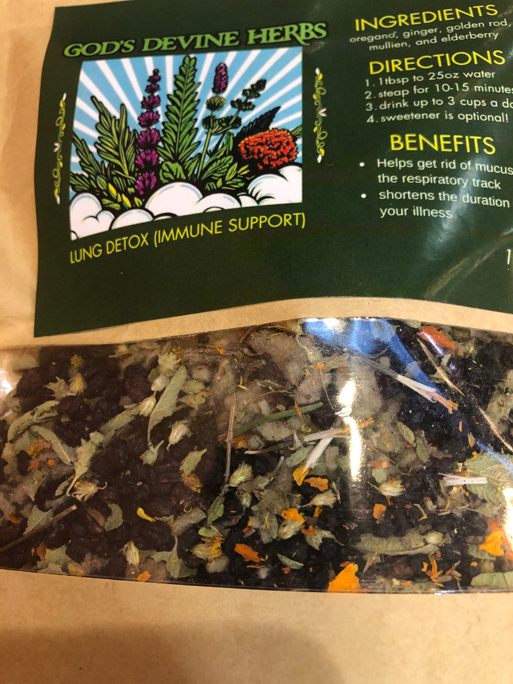 Lung Support Herbal Tea