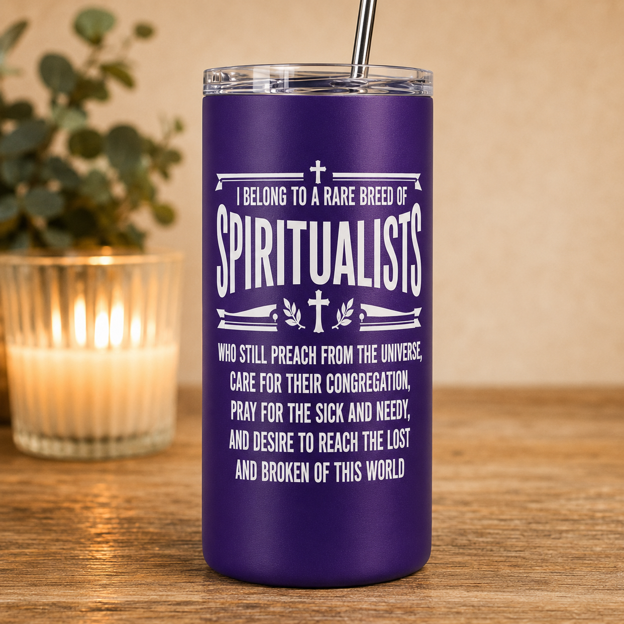 I Belong to a Rare Breed of Spiritualists Tumbler – 20 oz