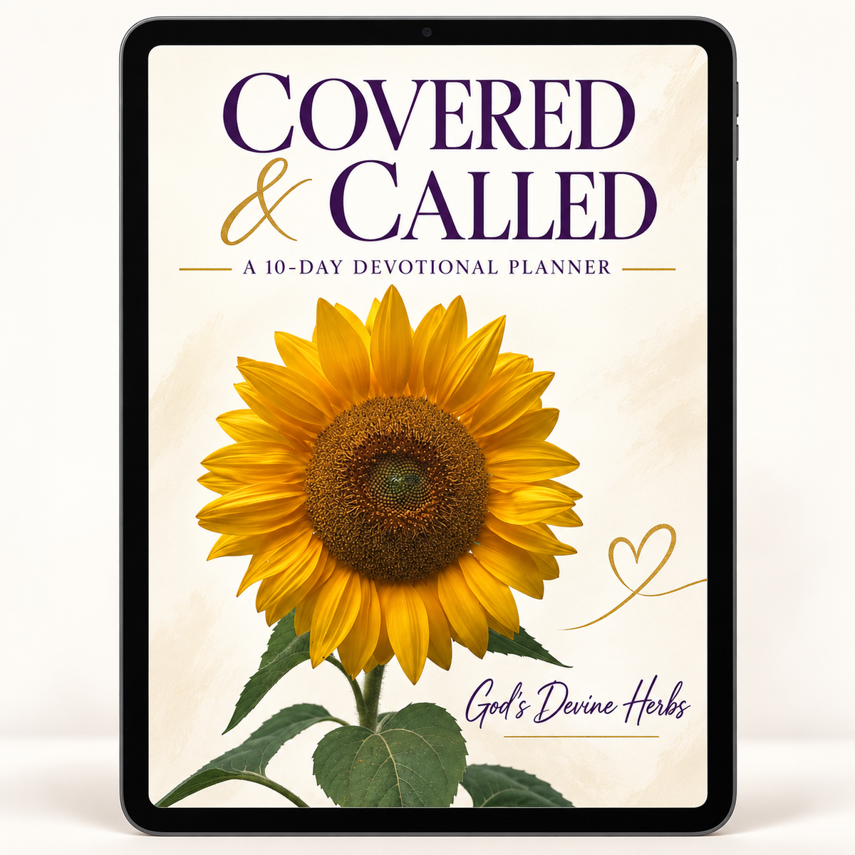 Covered & Called: A 10-Day Devotional Planner — Digital Download