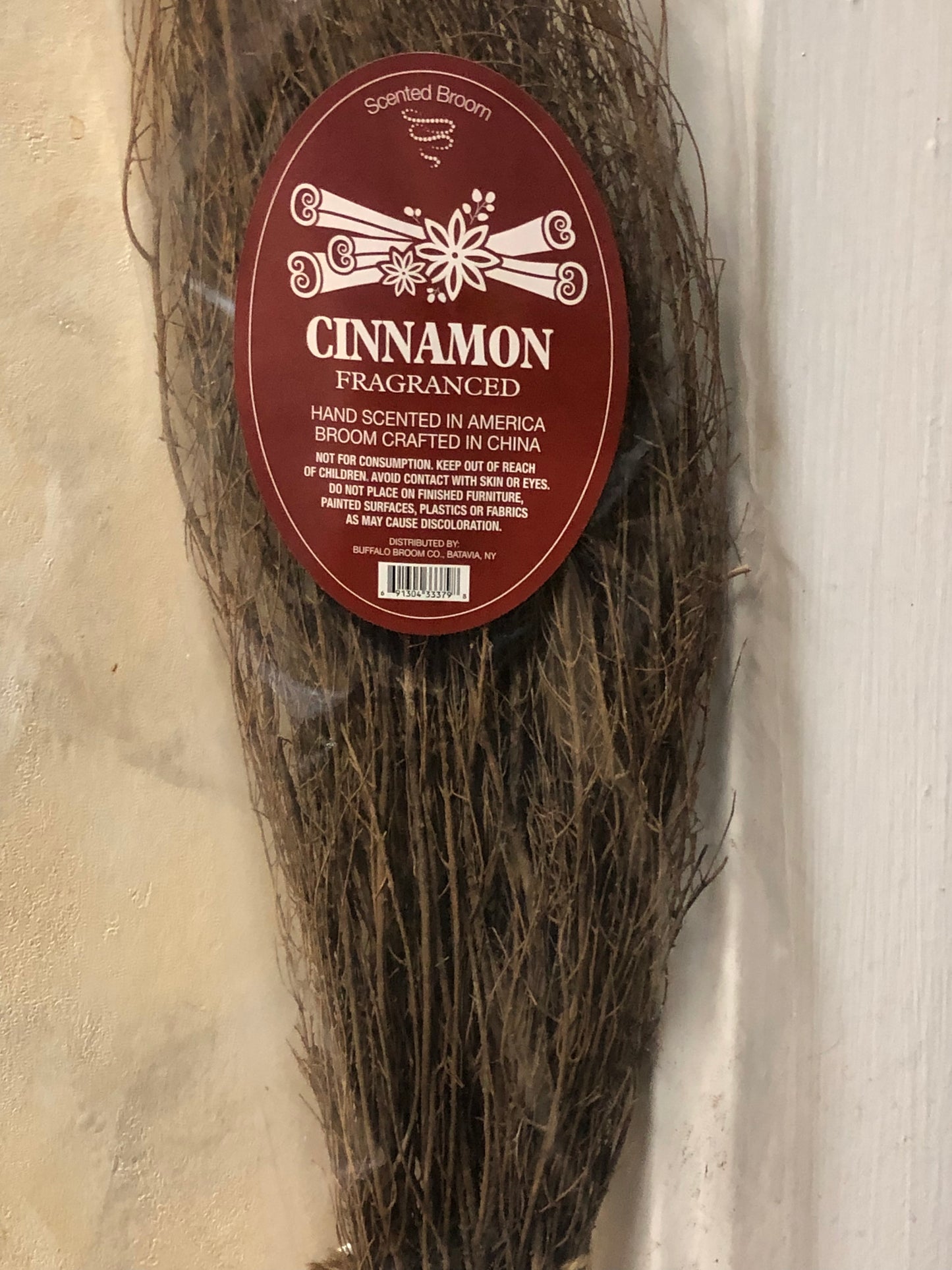 Scented cinnamon broom stick